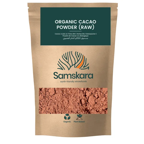 RAW CACAO POWDER | Organic BIO | + Iron, Magnesium, Potassium, Copper
